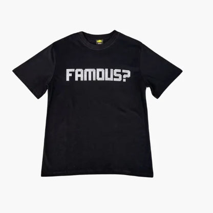 Corteiz Famous Black T Shirt