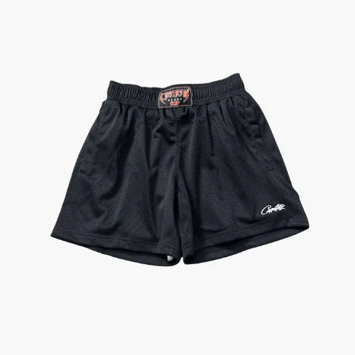 Corteiz HMP Mesh Panel Shorts Black