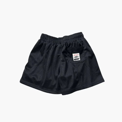 Corteiz HMP Mesh Panel Shorts Black