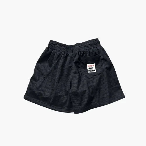Corteiz HMP Mesh Panel Shorts Black