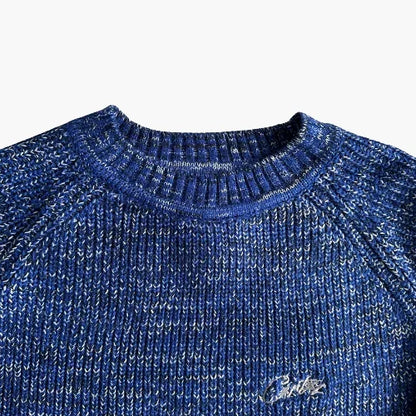 Corteiz Mixed Yarn Allstarz Sweatshirt - Blue