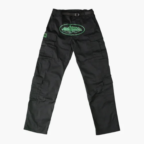Corteiz Mula Guerillaz Cargos BlackGreen