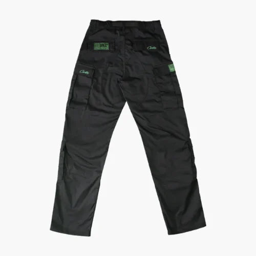 Corteiz Mula Guerillaz Cargos BlackGreen