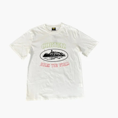 Corteiz Multicolor T Shirt White