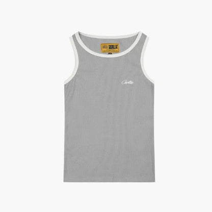Corteiz OG Contrast Tank Top Grey