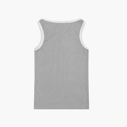 Corteiz OG Contrast Tank Top Grey