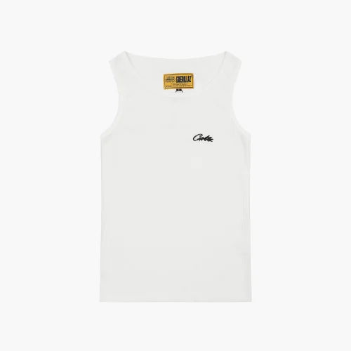 Corteiz OG Contrast Tank Top White