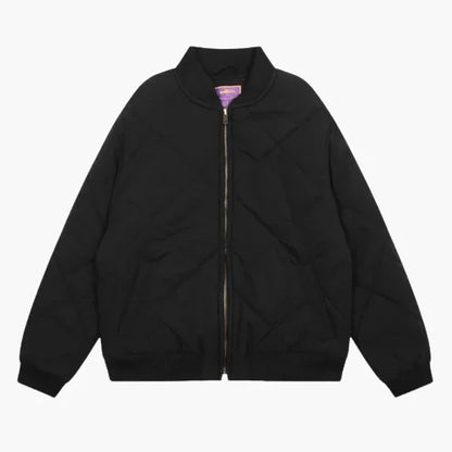 Corteiz Olde English Bomber Jacket – Black