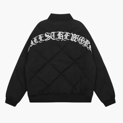 Corteiz Olde English Bomber Jacket – Black