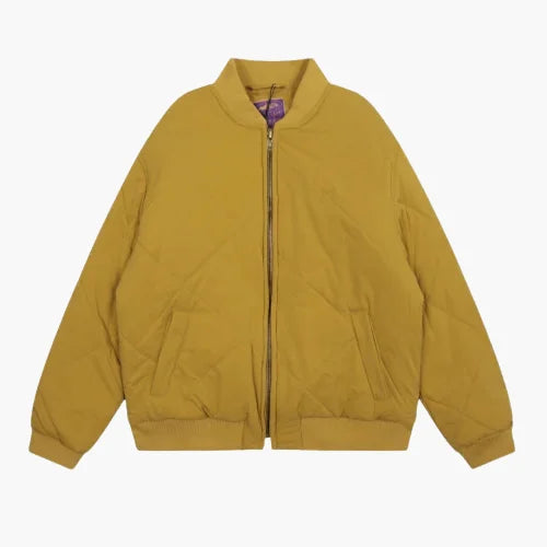 Corteiz Olde English Bomber Jacket Yellow