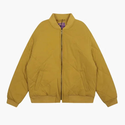 Corteiz Olde English Bomber Jacket Yellow