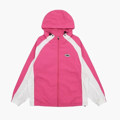 Corteiz PinkWhite Alcatraz Windbreaker