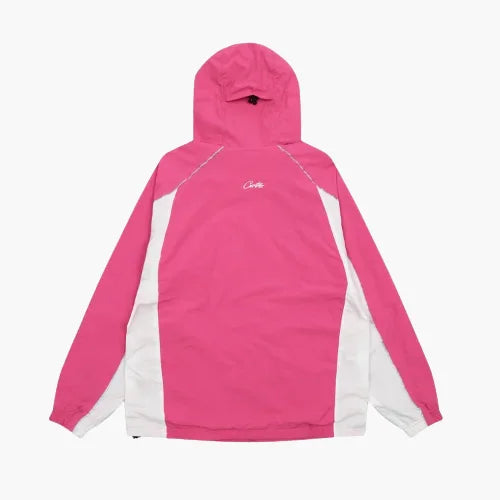 Corteiz PinkWhite Alcatraz Windbreaker