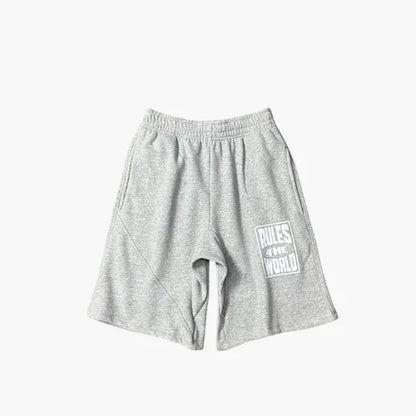 Corteiz Rule the World Shorts Grey