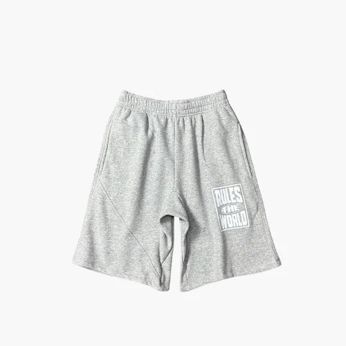 Corteiz Rule the World Shorts Grey