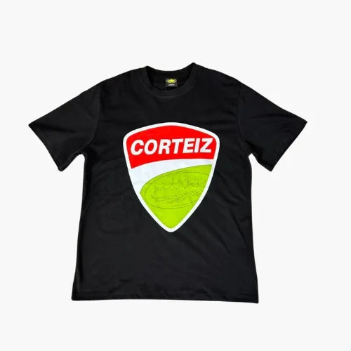 Corteiz Shield T Shirt Black