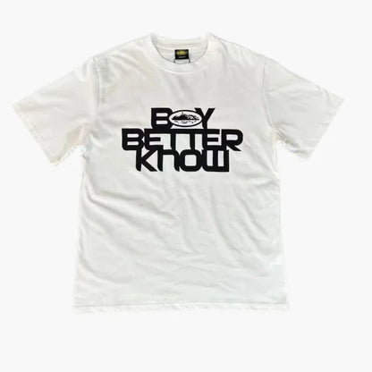 Corteiz Skepta BBK T Shirt Off White