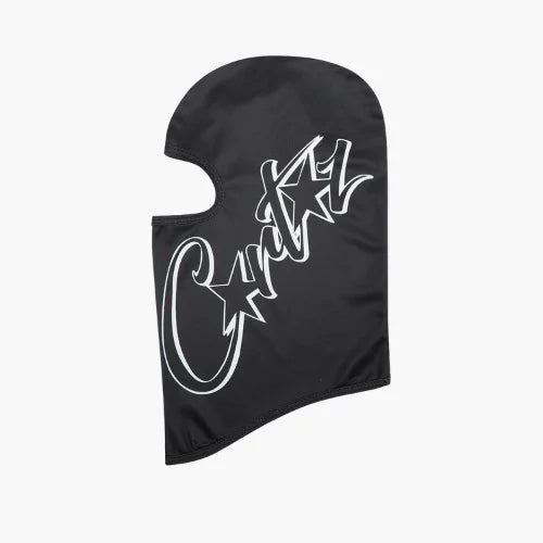 Corteiz Skimask Balaclava Black White