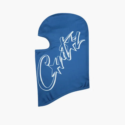 Corteiz Skimask Balaclava Blue White