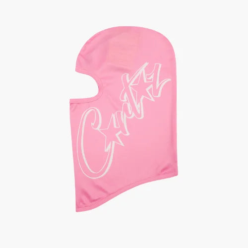 Corteiz Skimask Balaclava Pink White