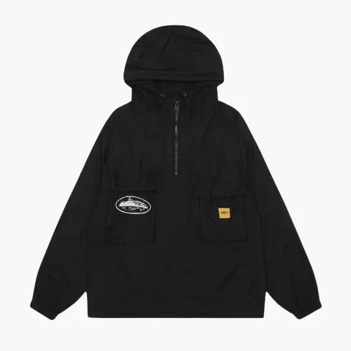 Corteiz Storm Jacket Black
