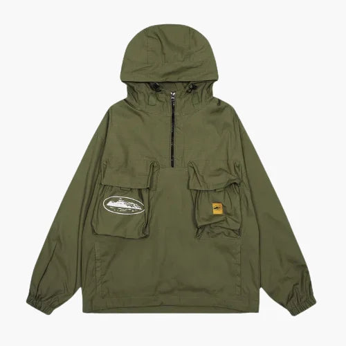 Corteiz Storm Jacket Green