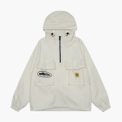 Corteiz Storm Jacket White