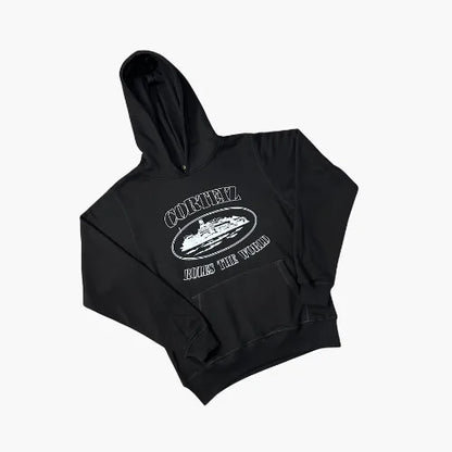 Corteiz Superior Black Hoodie