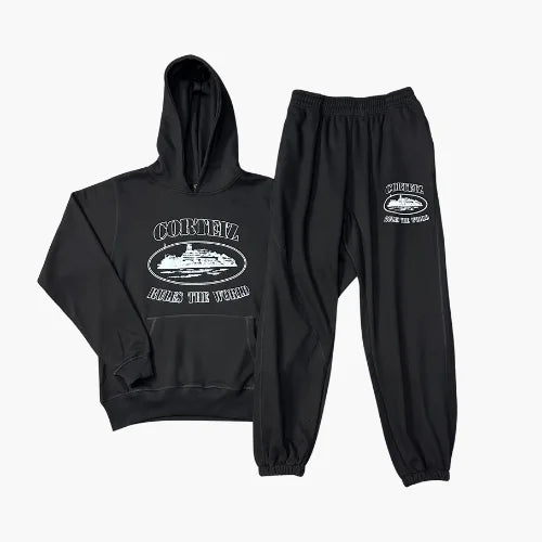 Corteiz Superior Black Tracksuit