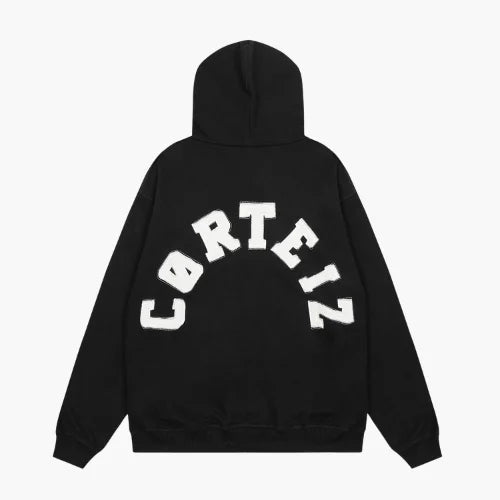 Corteiz Superior Royale Zip Tracksuit Black White