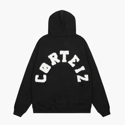 Corteiz Superior Royale Zip Tracksuit Black White