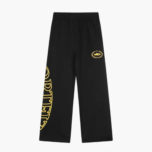 Corteiz Superior Royale Zip Tracksuit Black Yellow
