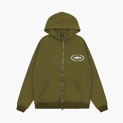 Corteiz Superior Royale Zip Tracksuit Green