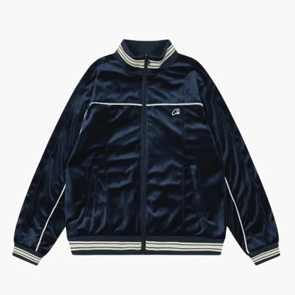 Corteiz VVS Uptown Velour Track Jacket