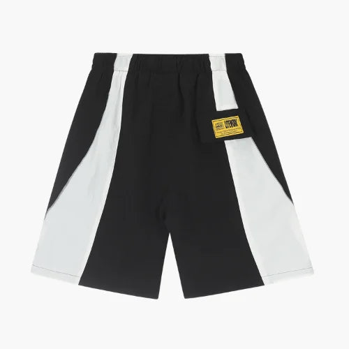 Corteiz Windbreaker Sun And Rain Shorts Black