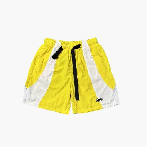 Corteiz Windbreaker Sun And Rain Shorts Yellow