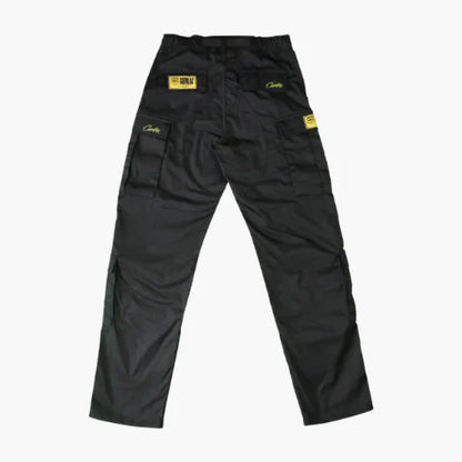 Corteiz Yella Guerillaz Cargos BlackYellow
