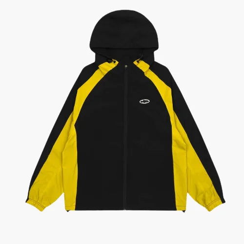 Corteiz YellowBlack Alcatraz Windbreaker
