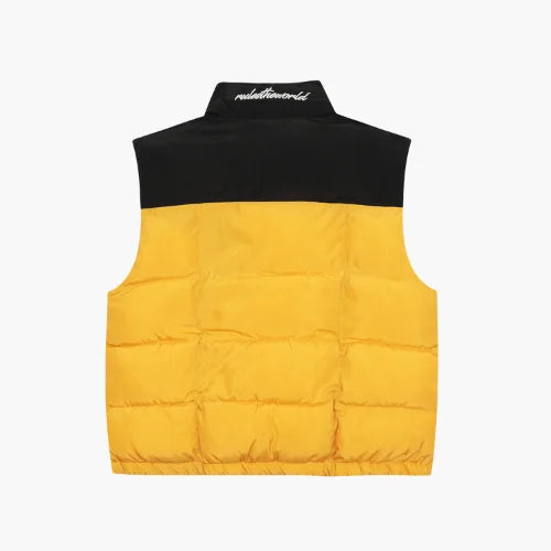 Corteiz Yellow Black Vest