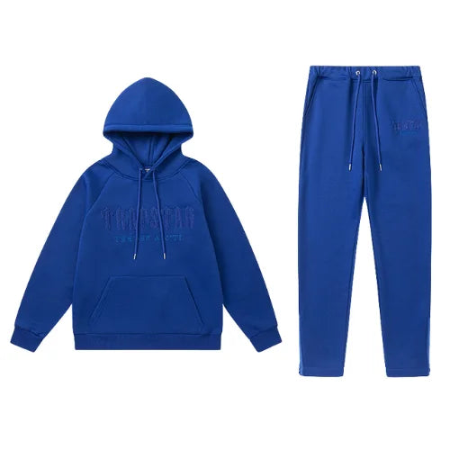 Dark Blue Trapstar Tracksuit