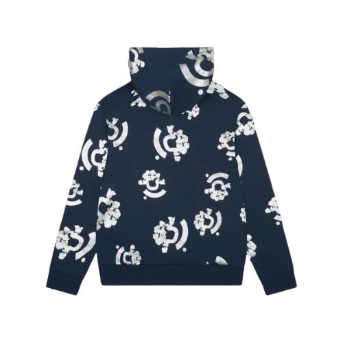 Denim Tears Bstroy Zip Up Hoodie Blue