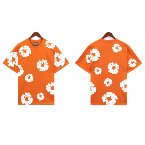Denim Tears Cotton T-Shirt Orange
