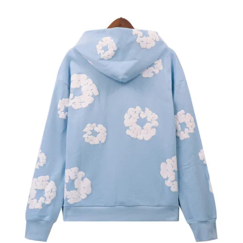 Denim Tears Hoodie Baby Blue