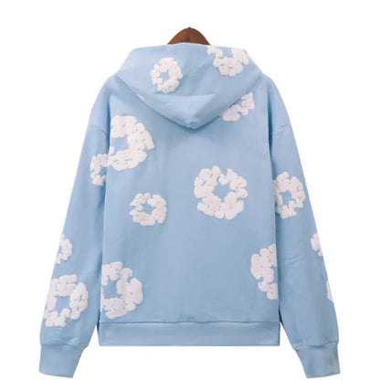 Denim Tears Hoodie Baby Blue