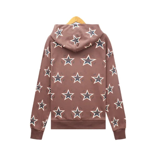 Denim Tears Hoodie Brown Star