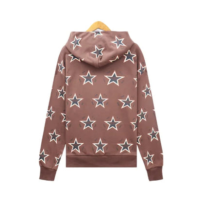 Denim Tears Hoodie Brown Star