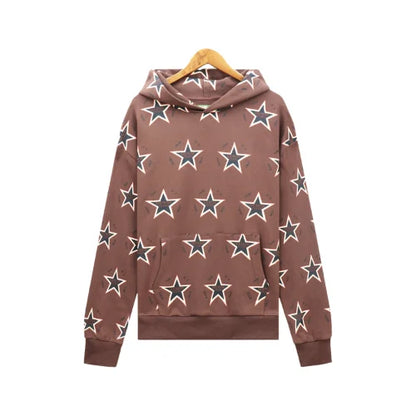 Denim Tears Hoodie Brown Star