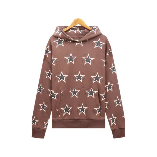 Denim Tears Hoodie Brown Star