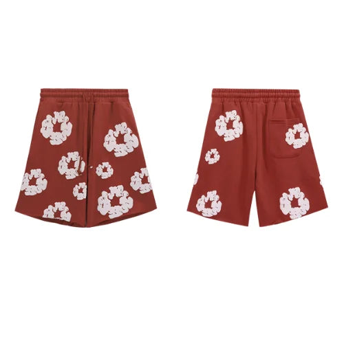 Denim Tears Shorts Burgundy