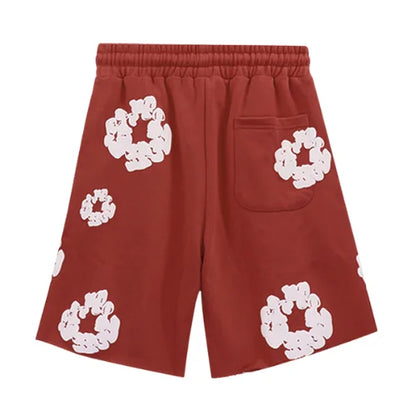 Denim Tears Shorts Burgundy